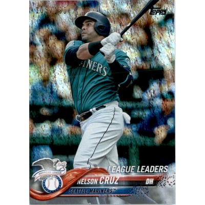 2018 Topps Factory Set Foilboard #253 Nelson Cruz LL