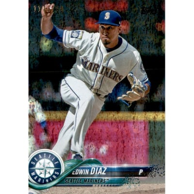 2018 Topps Factory Set Foilboard #321 Edwin Diaz