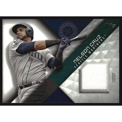 2018 Topps Major League Materials #MLMNC Nelson Cruz