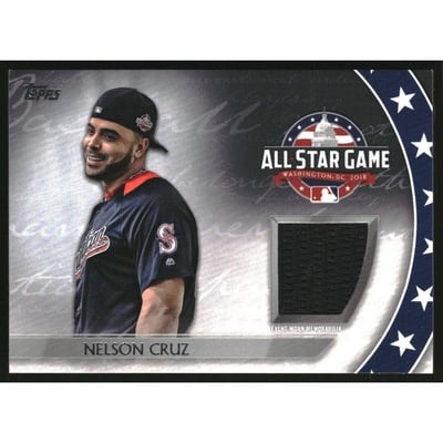 2018 Topps Update All Star Stitches #ASTNC Nelson Cruz