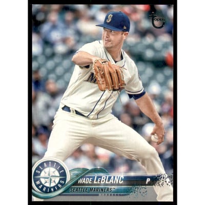 2018 Topps Update Vintage Stock #US123 Wade LeBlanc