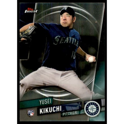 2019 Finest #101 Yusei Kikuchi SP RC
