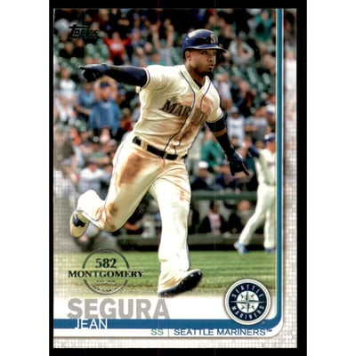 2019 Topps Factory Set 582 Montgomery #21 Jean Segura
