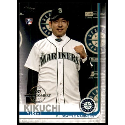2019 Topps Factory Set 582 Montgomery #632 Yusei Kikuchi