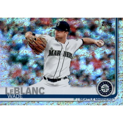 2019 Topps Factory Set Sparkle Foil #135 Wade LeBlanc