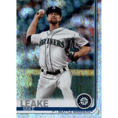 2019 Topps Factory Set Sparkle Foil #27 Mike Leake