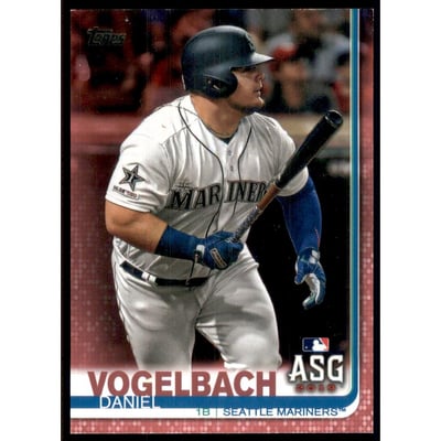 2019 Topps Update Mother's Day Pink #US296 Daniel Vogelbach AS