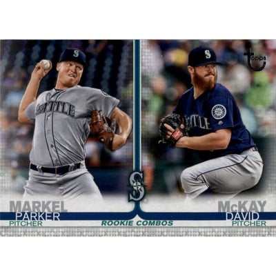 2019 Topps Update Vintage Stock #US53 Parker Markel/David McKay
