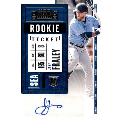 2020 Panini Contenders #161 Jake Fraley AU RC