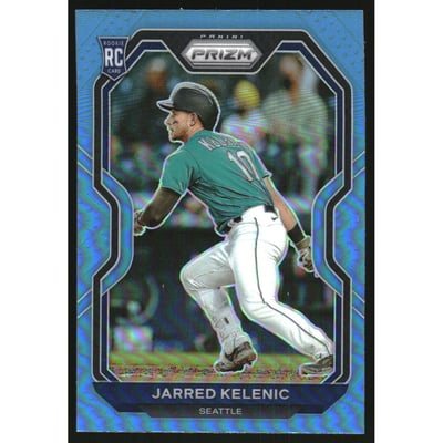 2021 Panini Prizm Prizms Carolina Blue #81 Jarred Kelenic