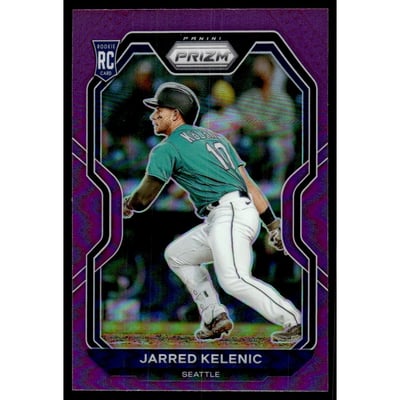 2021 Panini Prizm Prizms Purple #81 Jarred Kelenic