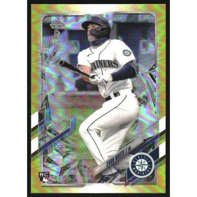 2021 Topps Chrome Ben Baller Gold Refractors #61 Evan White
