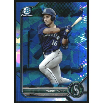 2022 Bowman Chrome Sapphire Prospects #BCP78 Harry Ford