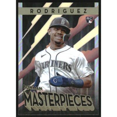 2022 Bowman's Best Bowman Masterpieces #BM10 Julio Rodriguez