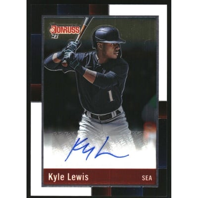 2022 Donruss Optic Retro '88 Signatures #38 Kyle Lewis