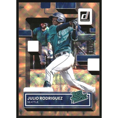 2022 Donruss Rated Prospects #1 Julio Rodriguez