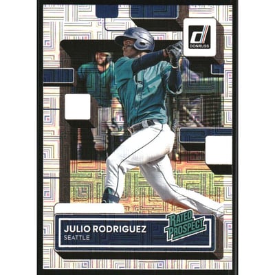 2022 Donruss Rated Prospects Vector #1 Julio Rodriguez