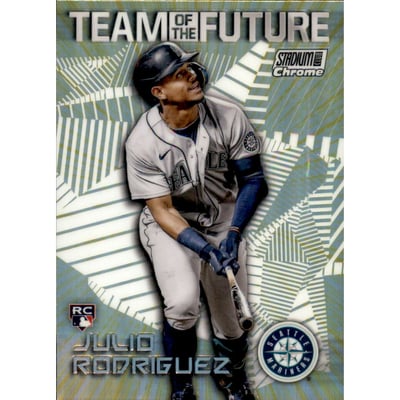 2022 Stadium Club Chrome Team of the Future #TOF13 Julio Rodriguez