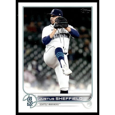 2022 Topps Advanced Stats #587 Justus Sheffield