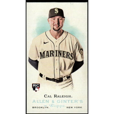 2022 Topps Allen and Ginter Mini Rookie Design Variations #RDV9 Cal Raleigh