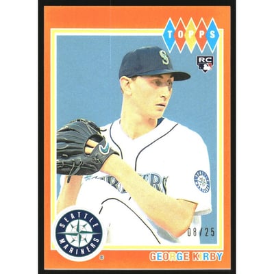 2022 Topps Brooklyn Collection Orange #4 George Kirby