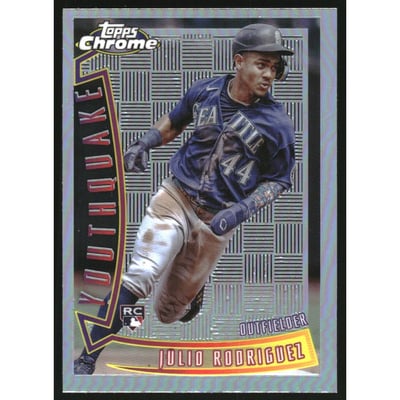 2022 Topps Chrome Sonic '96 Youthquake #YQ2 Julio Rodriguez