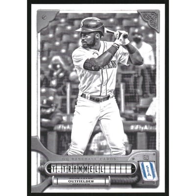 2022 Topps Gypsy Queen Black and White #216 Taylor Trammell