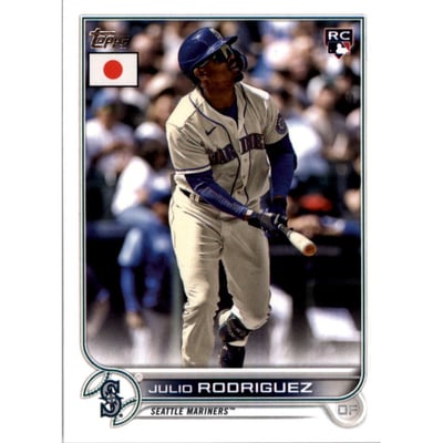 2022 Topps Japan #2 Julio Rodriguez