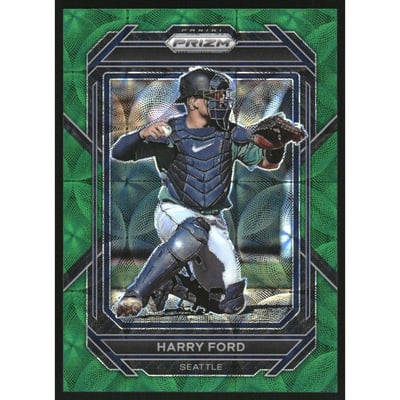 2023 Panini Prizm Prizms Green Scope #20 Harry Ford