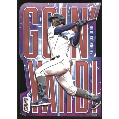 2023 Stadium Club Goin' Yard Red #GY19 Julio Rodriguez