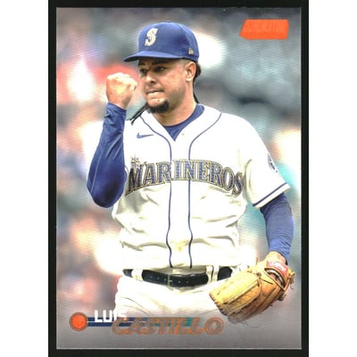 2023 Stadium Club Orange Foil #268 Luis Castillo