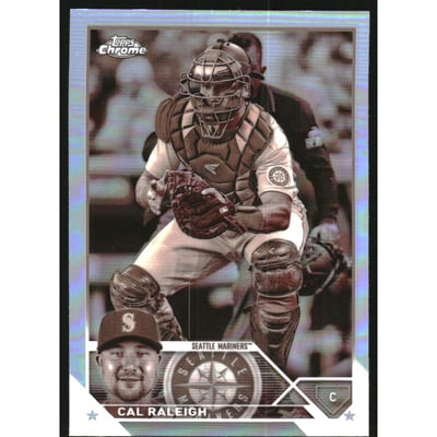 2023 Topps Chrome Sepia Refractors #141 Cal Raleigh