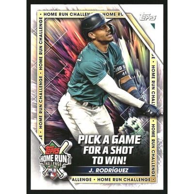 2023 Topps Home Run Challenge Code Cards Series 2 #HRC10 Julio Rodriguez