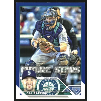 2023 Topps Royal Blue #160 Cal Raleigh