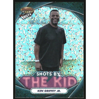 2024 Bowman's Best Shots By The Kid Mini-Diamond Refractors #TK15 Ken Griffey Jr.