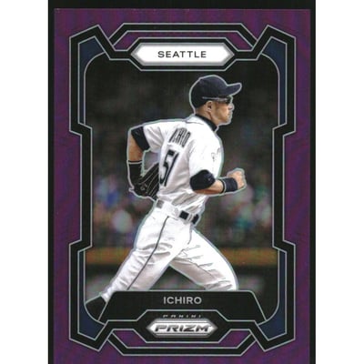 2024 Panini Prizm Prizms Purple #44 Ichiro