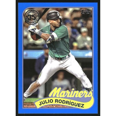 2024 Topps '89 Topps Series 2 Blue #89B29 Julio Rodriguez