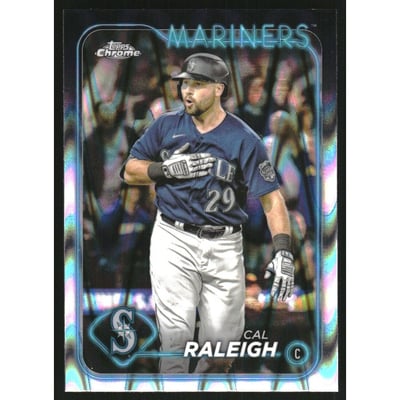 2024 Topps Chrome RayWave Refractors #119 Cal Raleigh