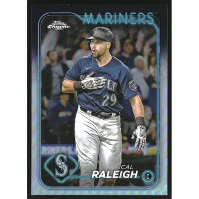 2024 Topps Chrome Refractors #119 Cal Raleigh