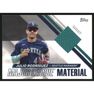 2024 Topps Major League Material #MLMJR Julio Rodriguez