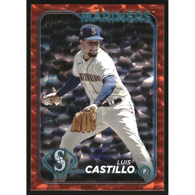 2024 Topps Orange Foil #54 Luis Castillo