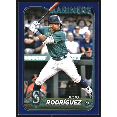 2024 Topps Royal Blue #44 Julio Rodriguez