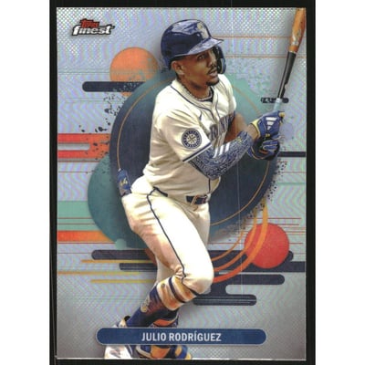 2025 Finest Refractors #110 Julio Rodriguez