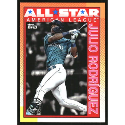 2025 Topps '90 Topps All Star Pink #90AS48 Julio Rodriguez