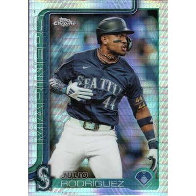 2025 Topps Chrome Prism Refractors #261 Julio Rodriguez