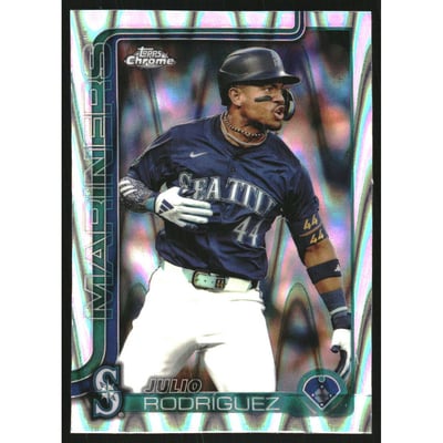 2025 Topps Chrome RayWave Refractors #261 Julio Rodriguez