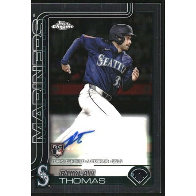 2025 Topps Chrome Update Autographs #ACRT Rhylan Thomas