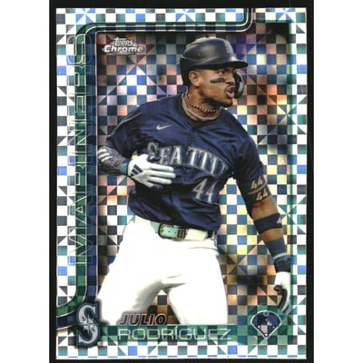 2025 Topps Chrome X-fractors #261 Julio Rodriguez