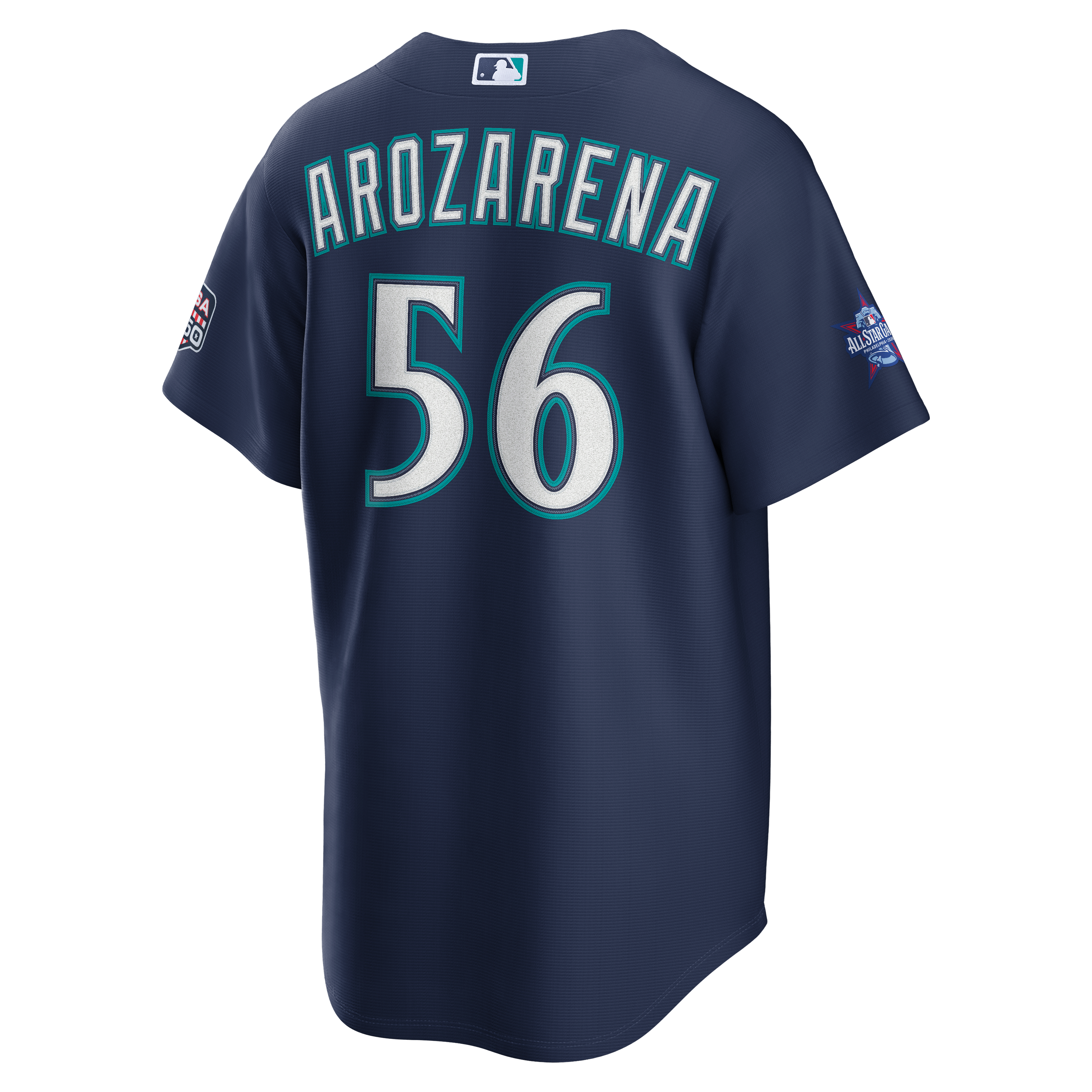 2026 All-Star Game Men's Seattle Mariners Randy Arozarena Nike Navy Replica Jersey