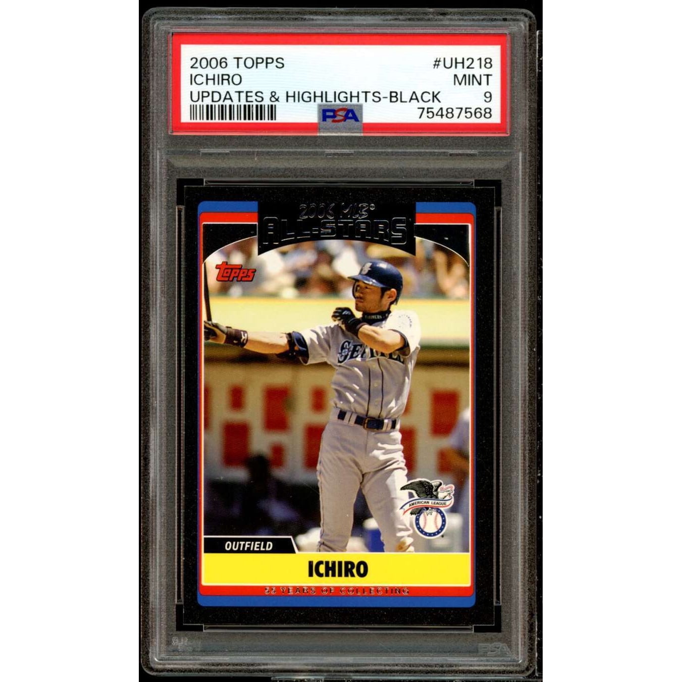 2006 Topps イチロー Chrome 興味深 Refractor PSA10
